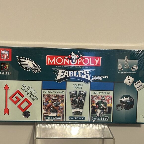 NEW NFL Philadelphia EAGLES Collector's Edition Monopoly Board Game - Sealed - Picture 1 of 7